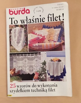 Burda special misterny filet 7-8/94