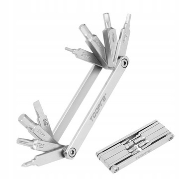 Zestaw narzędzi rowerowych, 8 w 1 Multitool