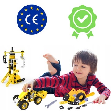 PREZENT KLOCKI KONSTRUKCYJNE MEGA KONSTRUKTOR DUŻY ZESTAW OKAZJA