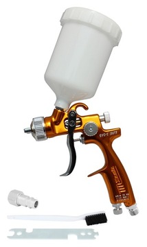 Pistolet lakierniczy STAR EVO-T 106TF SLV dysza 0,8 mm górny zbiornik 250ml