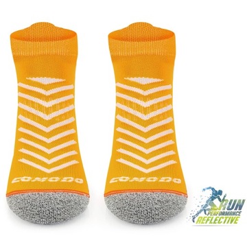 Светоотражающие термоноски RUN8 для бега