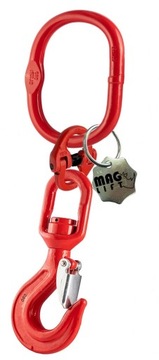 HAK OBROTOWY ŁOŻYSKOWANY 1,12t OGNIWO ZAWIESIE 1C