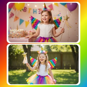 ПЛАТЬЕ ЕДИНОРОГА НАряд КОСТЮМ ЕДИНОРОГА ДЕТСКИЙ НА КАРНАВАЛЬНЫЙ БАЛ