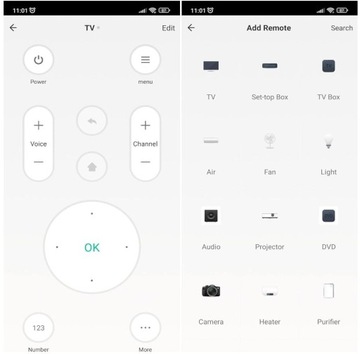 KONTROLER WiFI PILOTÓW NA PODCZERWIEŃ IR TUYA - ALEXA GOOGLE HOME