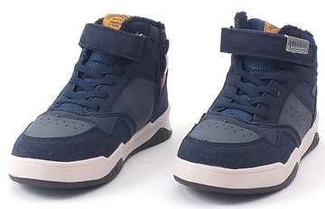 БОТИНКИ AMERICAN CLUB ANKLES TRAPERS НА ЛИПУЧКЕ ЗИМНИЕ ДЕТСКИЕ ТЕПЛЫЕ 27