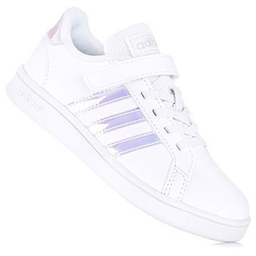 Buty dziecięce Adidas Grand Court C FW1275