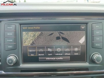 Seat Ateca SUV 2.0 TDI 190KM 2017 Seat Ateca GWARANCJA FULL OPCJA Bezwypadkowy DSG 4x4 Mozliwa zamiana RATY, zdjęcie 22