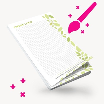 NOTES A4 Reklamowy PERSONALIZOWANY FIRMOWY własny nadruk logo 10 szt.