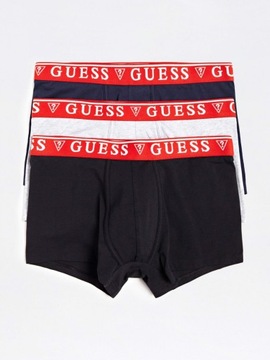 Męskie bokserki (3-pack) GUESS BRIAN BOXER TRUNK