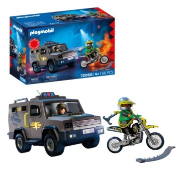 Конструктор PLAYMOBIL 72066 Транспортний засіб тактичний SWAT Action Heroes поліція