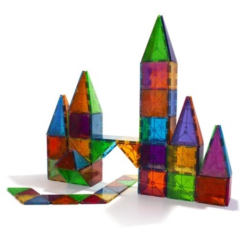 Магнитные кирпичи 100 шт. Magna-Tiles