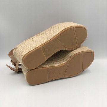 Buty damskie sandały zamsz espadryle Zign r40