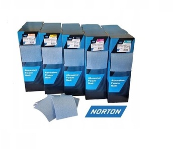 Papier na gąbce Norton Ceramic Pro Plus A975 1m P240