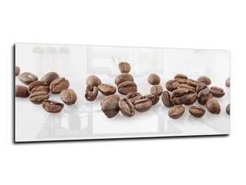 panel szklany do kuchni lacobel 125x50 kawa