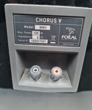 Focal Chorus 806V - громкоговорители