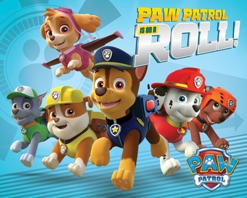 Psi Patrol Być na fali - plakat 50x40 cm