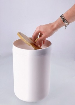 ZESTAW ŁAZIENKOWY 6 ELEMENTÓW KOMPLET PLASTIKOWY