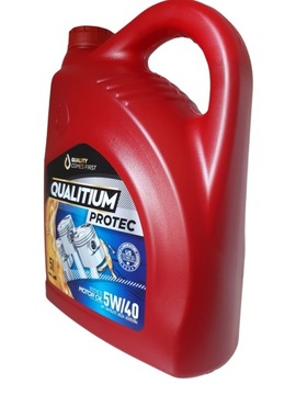Масло Qualitium Protec 5 л 5W-40 5W40 + ополаскиватель K2