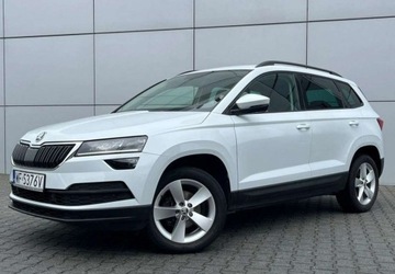 Skoda Karoq Crossover 1.5 TSI ACT 150KM 2021 Skoda Karoq Salon Polska Automat Grzane fotele Led Tempomat Parktronic, zdjęcie 2