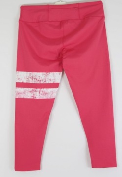 Леггинсы спортивные с блузкой, розовые, 48/50 р.