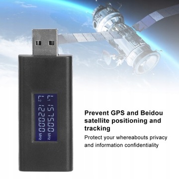Портативный автомобильный блокировщик сигналов GPS USB, блокатор помех, щит,