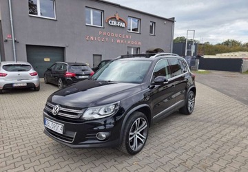 Volkswagen Tiguan I SUV Facelifting 2.0 TDI CR DPF BlueMotion 140KM 2012 Volkswagen Tiguan SportStyle Xenon Navigacja PDC Alcantara Panorama Pod Fo, zdjęcie 1