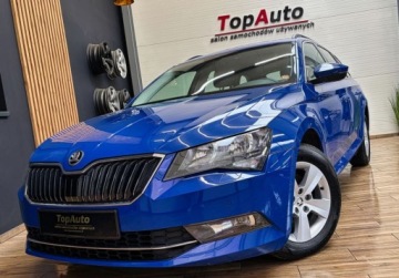 Skoda Superb III Kombi 1.6 TDI 120KM 2018 Skoda Superb LIFT1.6TDI DSG 120KM zarejestrowana GWARANCJA bezwypadkow