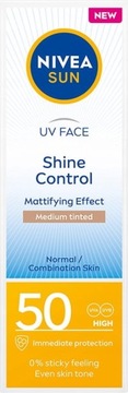 Nivea SUN matujący krem do twarzy SPF50 50ml