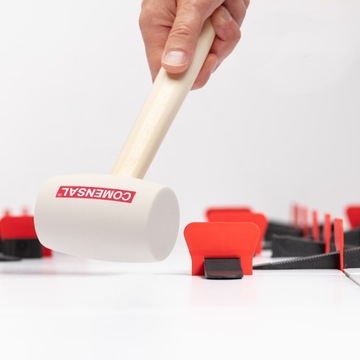 COMENSAL System poziomowania KLIPS 1mm 110+55 KLIN