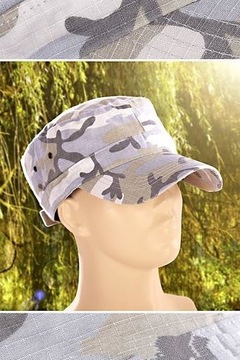 АРМИЯ ПАТРУЛЬНАЯ ШЛЯПА С КОЗЫРЬКОМ 100% ХЛОПОК ЛЕГКИЙ КАМУФЛЯЖНЫЙ КАМУФЛЯЖ