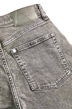 H&M Mom Fit Ultra High Ankle Jeans Spodnie jeansowe damskie Mom Jeansy 40 L