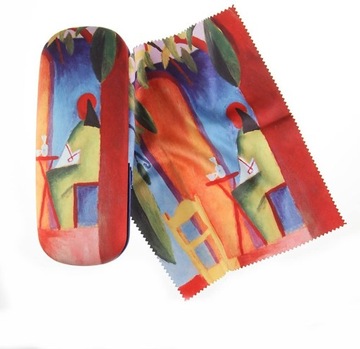 ETUI NA OKULARY TWARDE TKANINA Macke