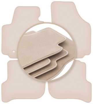 Velurové koberce 10 mm Premium pro: Seat Altea XL minivan 2006-08.2008