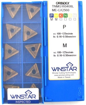 Płytki TNMG 160408L ME-CX2560 Winstar