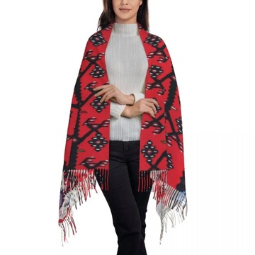 szalik Szal Niestandardowy nadruk Boho Kilim