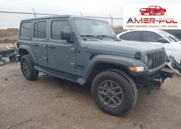 Jeep 2024 Jeep Wrangler 2024r., Sport S, od ubezpieczalni 3.6 Benzyna 285KM