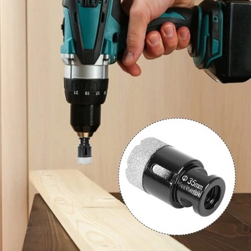 АЛМАЗНАЯ КОРОНОЧНАЯ ПИЛА СВЕРЛО 35мм M14 ДЛЯ ГРЕССОВОЙ ПЛИТКИ КАМЕННОЙ ГЛАЗУРИ