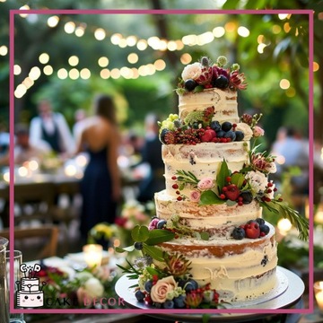 WSPORNIK TORTU PIĘTROWEGO NA TORT PIĘTROWY RURKA CENTRALNA 30 CM