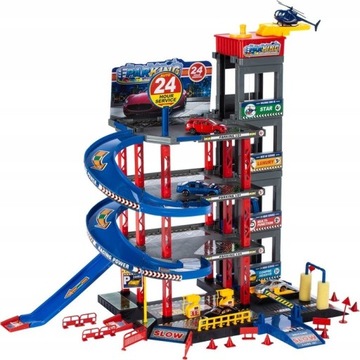 МНОГОЭТАЖНАЯ АВТОПАРКОВКА С ЛИФТОМ + АВТОМОБИЛЬНЫЕ МАШИНЫ