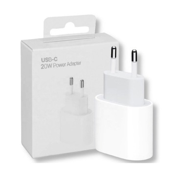СЕТЕВОЕ ЗАРЯДНОЕ УСТРОЙСТВО USB-C ДЛЯ IPHONE 11 12 13 14 15 PRO MAX + КАБЕЛЬ LIGHTNING
