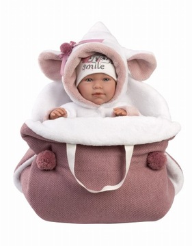 Lalka Llorens MIMI con capazo cambiador 74048 42cm