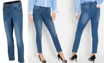 R334 JEANSY SUPER STRETCH WYSZCZUPLAJĄCE 38/40 BPC PREMIUM
