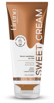 LIRENE NAWILŻAJĄCE ODŻYWAJĄCE SERUM BALSAM DO CIAŁA DZIEŃ/ NOC Karmel 200ml