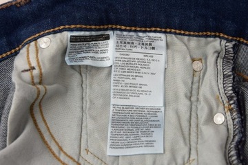 LEVIS STRAUSS 512 SPODNIE JEANSy RURKI w38-L32