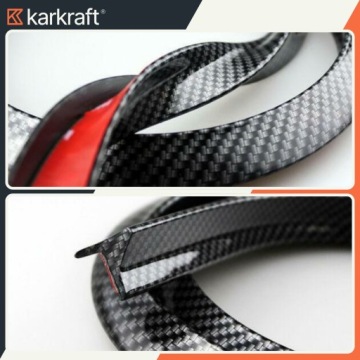 КРЫЛО ОТБОЙНИК КОЛЕСНАЯ АРКА ЗАЩИТА РЕЗИНОВАЯ ЧЕРНЫЙ КАРБОН УНИВЕРСАЛЬНЫЙ