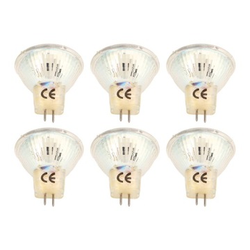 6шт светодиодная лампа GU4 270LM 15LED лампа