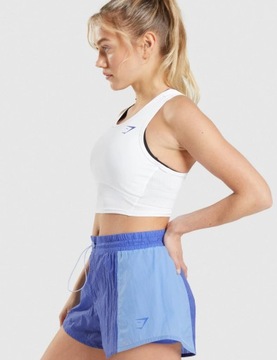 СПОРТИВНЫЙ ТОП GYMSHARK БЕЛЫЙ С ЛОГОТИПОМ S 0Z7F2_C*