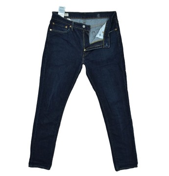 LEVIS Lot 511 Męskie Spodnie Jeansowe Jeansy W33 L34