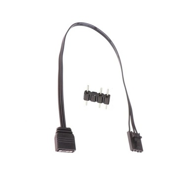 Dla 4PIN RGB do standardowego ARGB 3-Pin 5V złącze adaptera kabel RG~2767