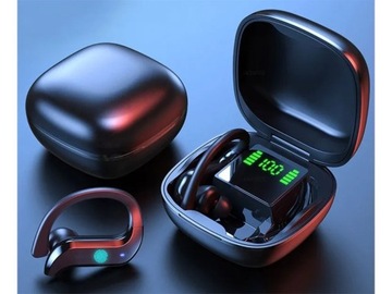 Спортивные bluetooth-наушники AKU, USB-футляр без кабелей